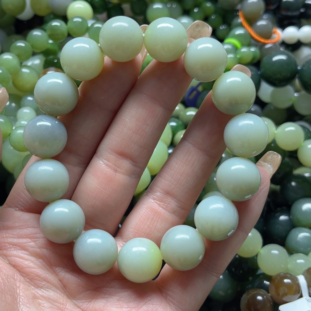 和田玉手链未镶嵌