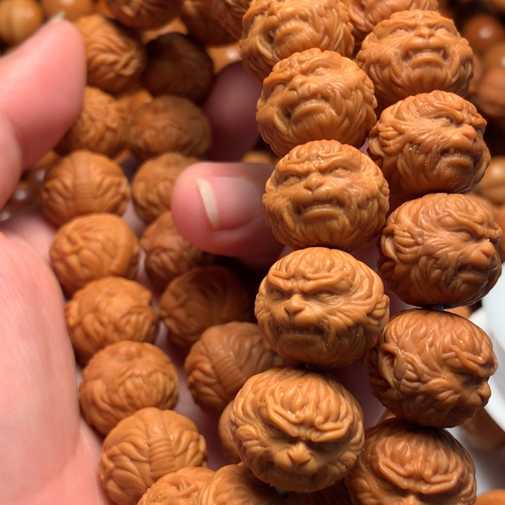 【闪购商品】猴头核桃手串涛**旧悟空