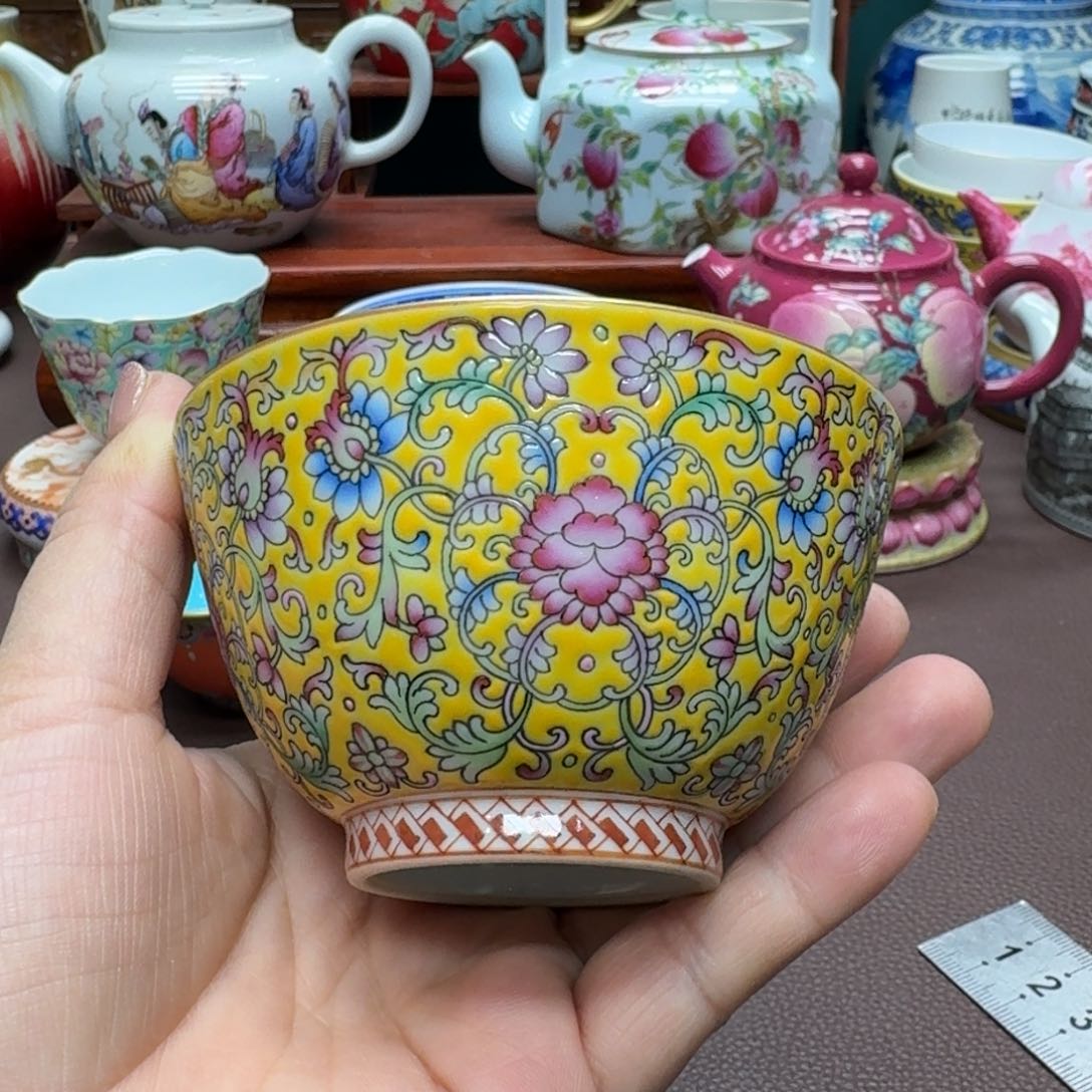 瓷片景德镇仿古手工制作精品展示