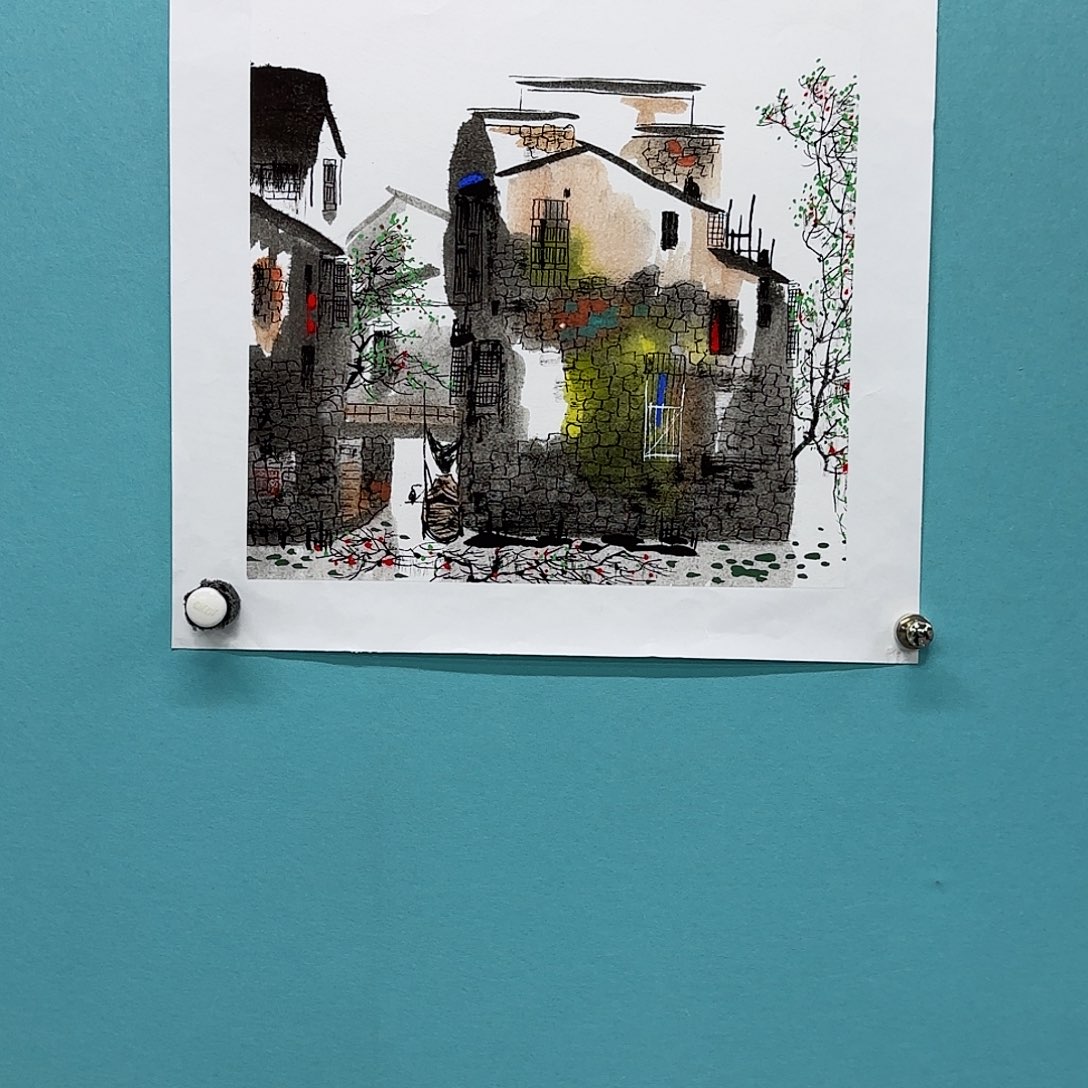 国画李文军教授经典