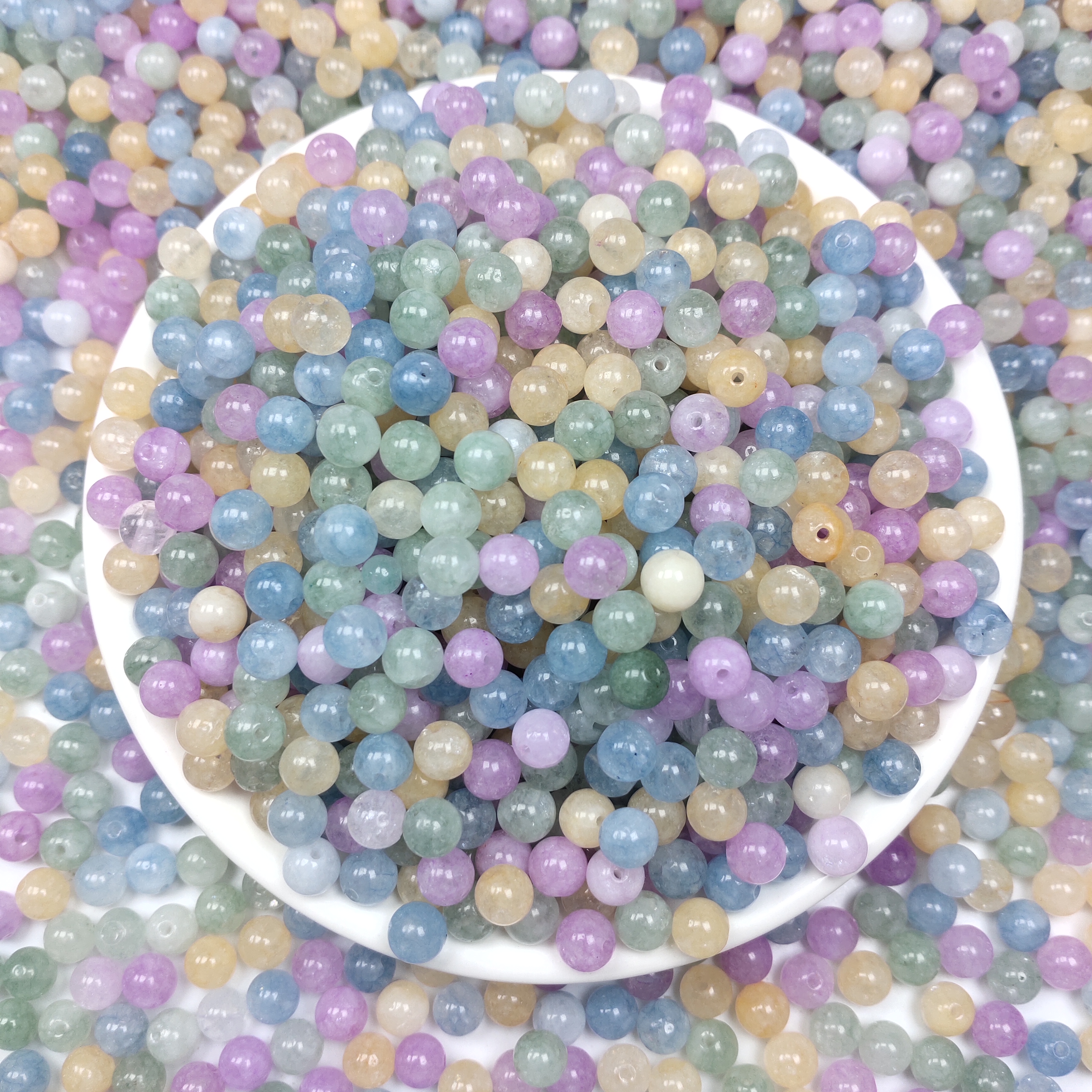 W3141糖果彩虹碧玺6mm*40颗