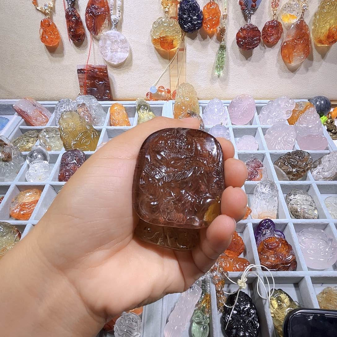 水晶吊坠(不含链)未镶嵌*️****