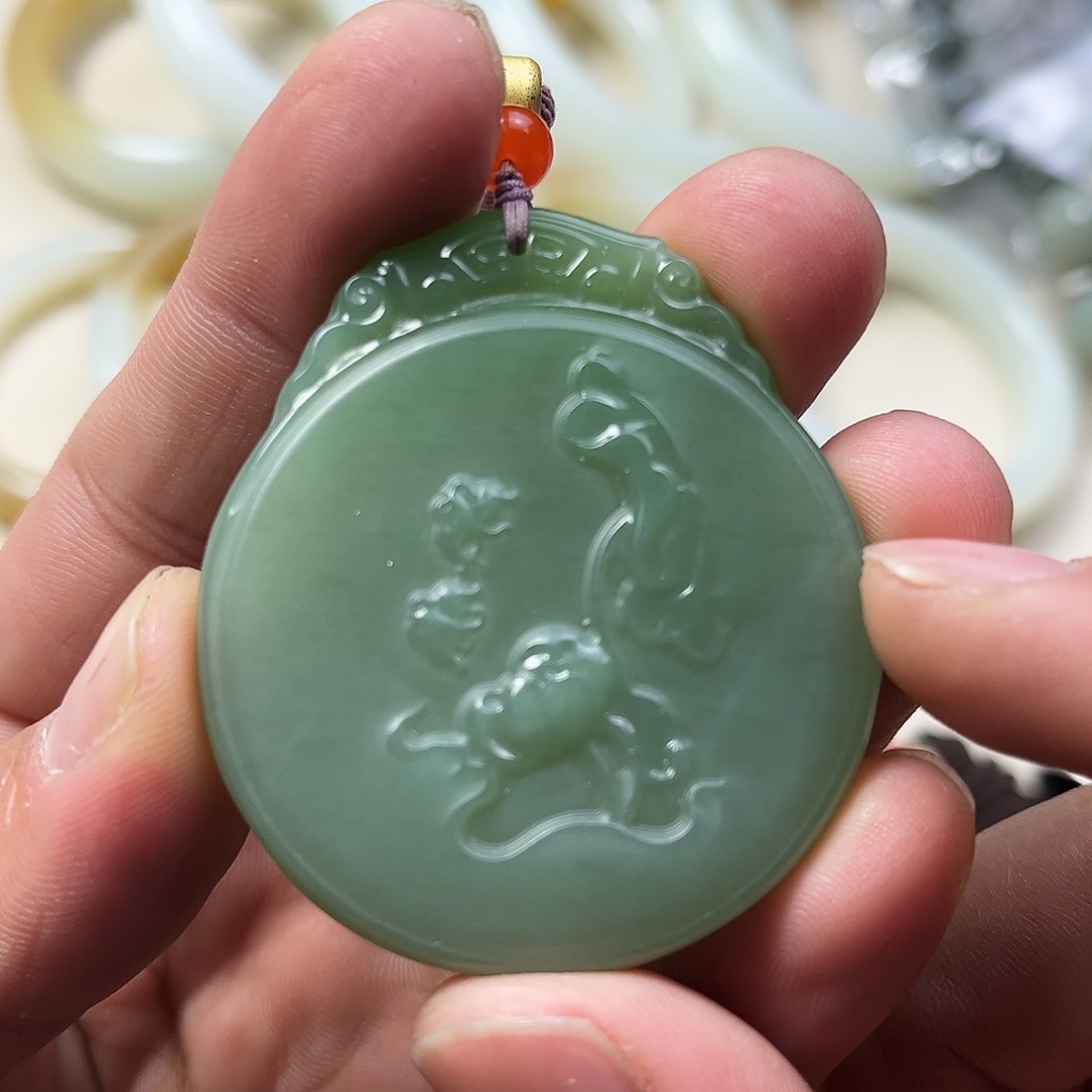 【闪购商品】和田玉（碧玉）颈饰未镶嵌