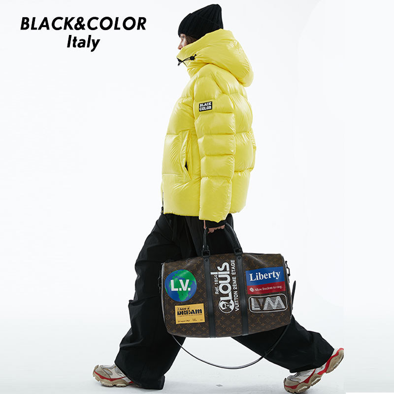 Black&color【genie天才】90鹅绒系列短款羽绒服