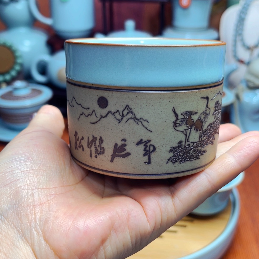 【闪购商品】品牌，天青，单壶，，品牌