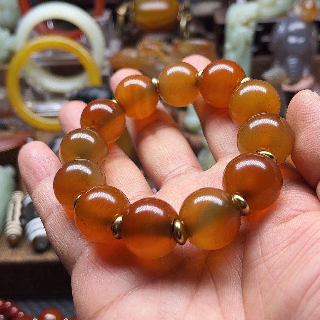 玛瑙/玉髓未镶嵌车挂