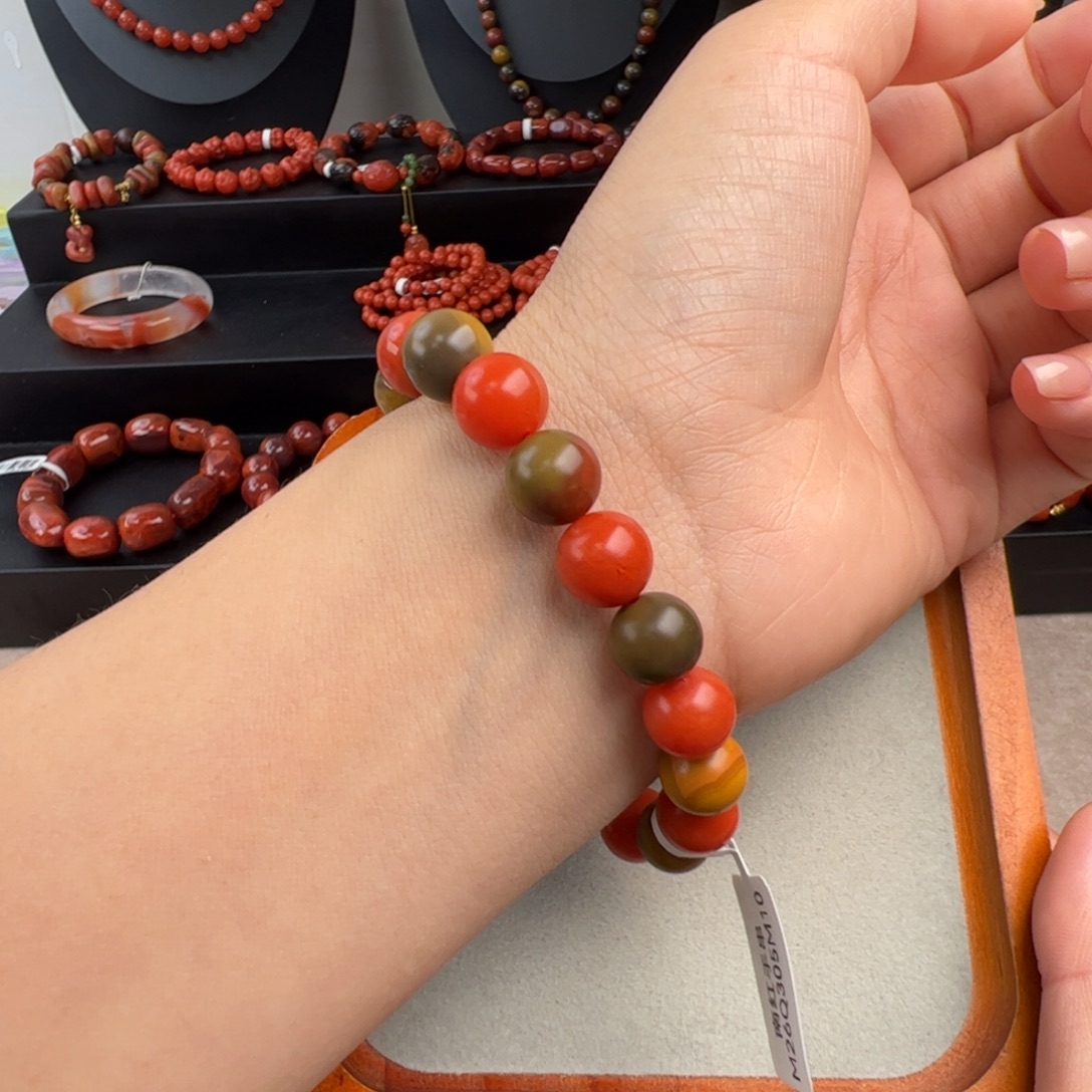 南红玛瑙未镶嵌（哑光巧家包浆10+）