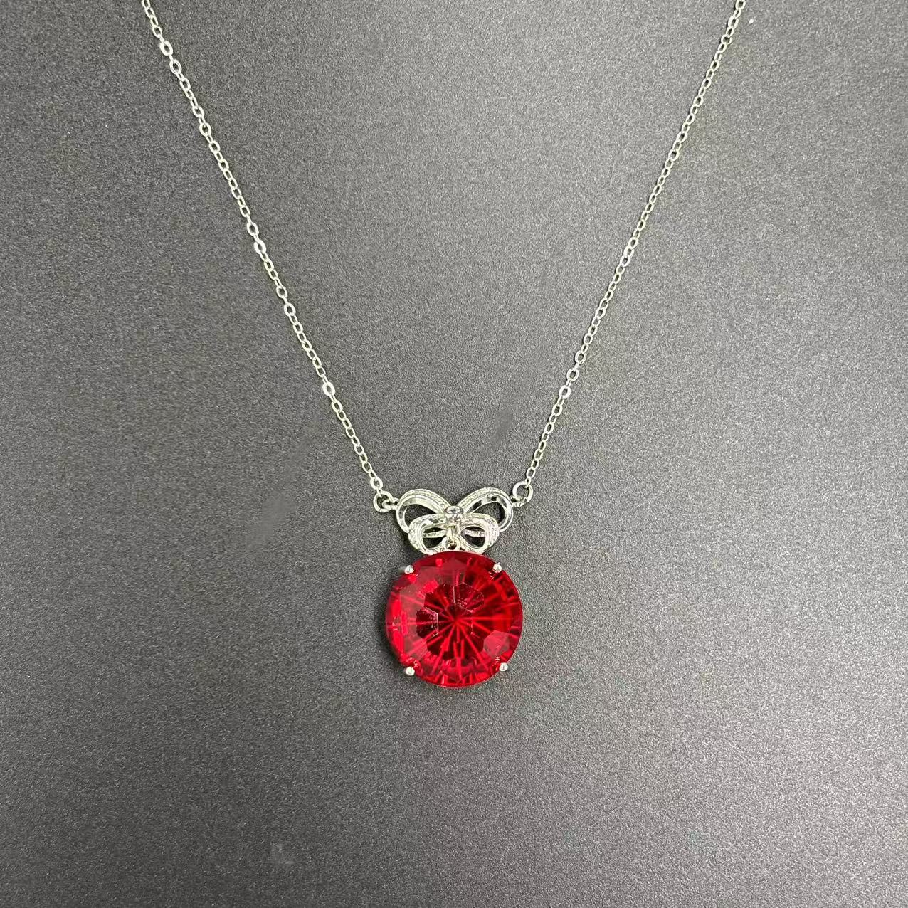  【符老板】c1279-豪华设计款在逃公主项链-赠链-赠礼盒