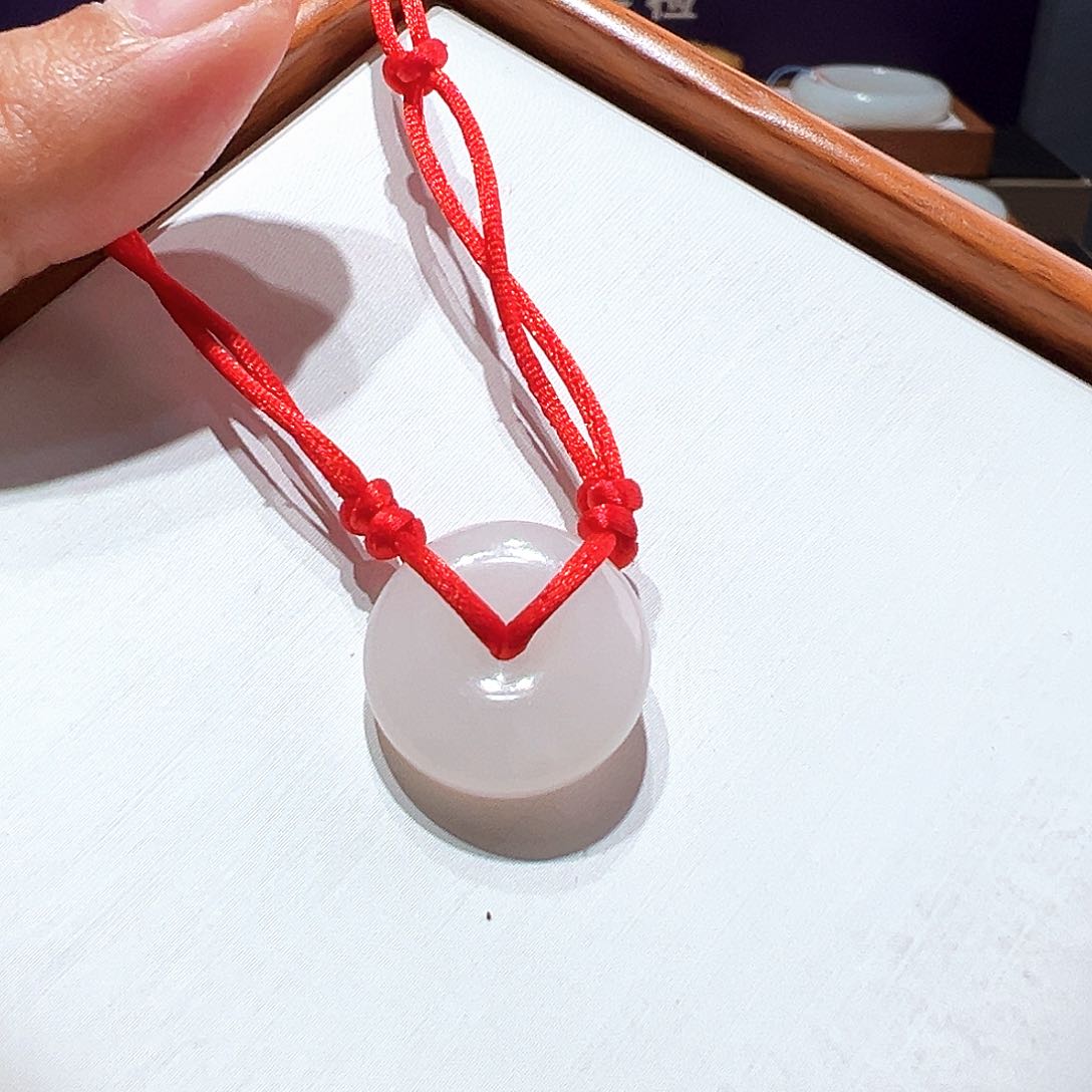 和田玉定金手绳未镶嵌