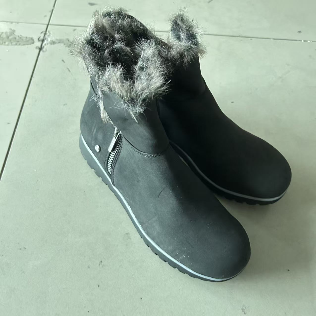 25款新系带厚底百搭时尚时装靴-1170