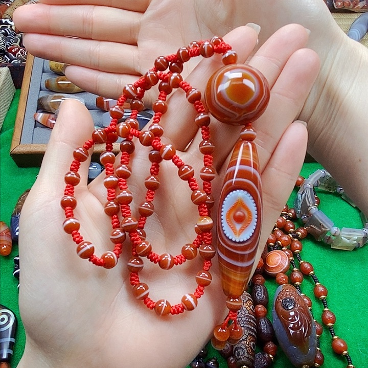 玛瑙/玉髓项链未镶嵌