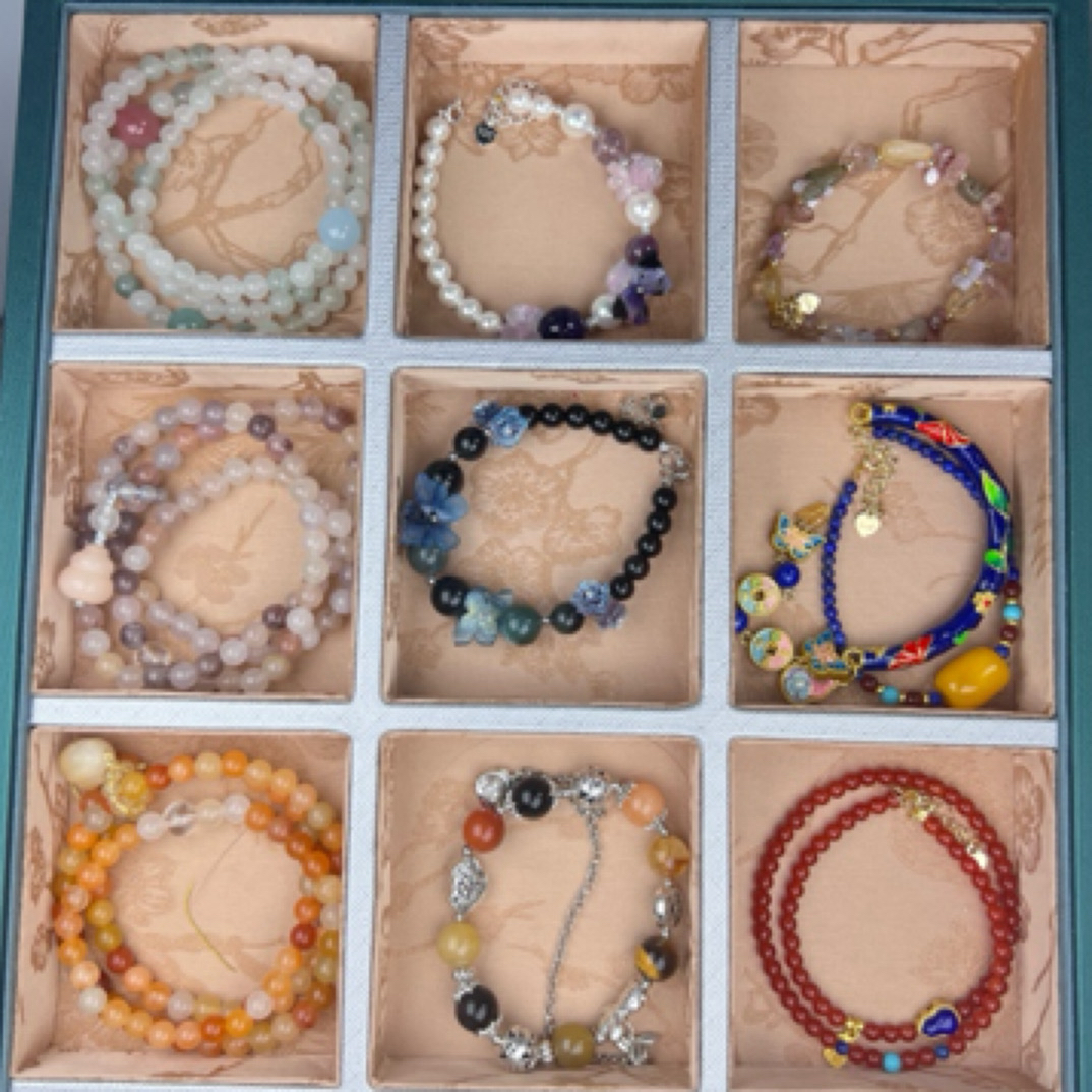 原创饰品水晶设计款手链少女风公主风新中式手串