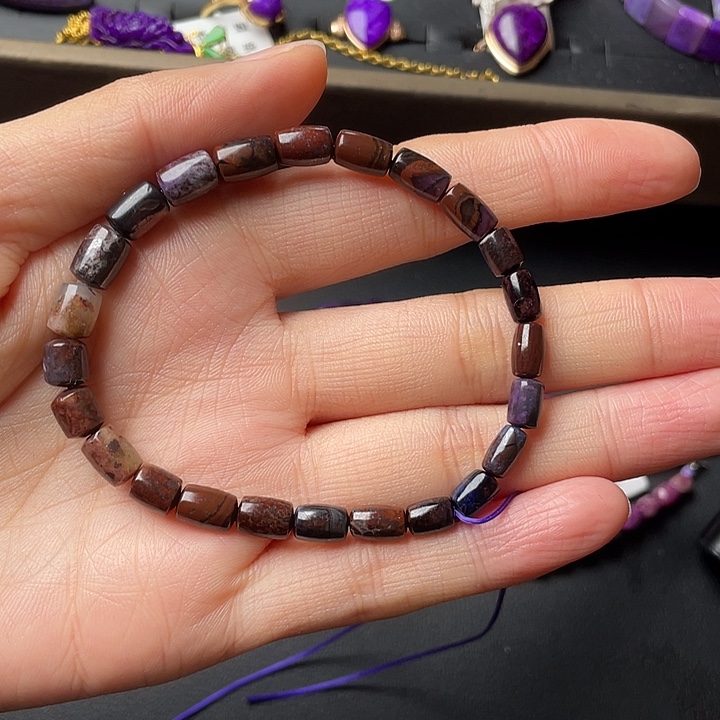 苏纪石（舒俱来）未镶嵌手链