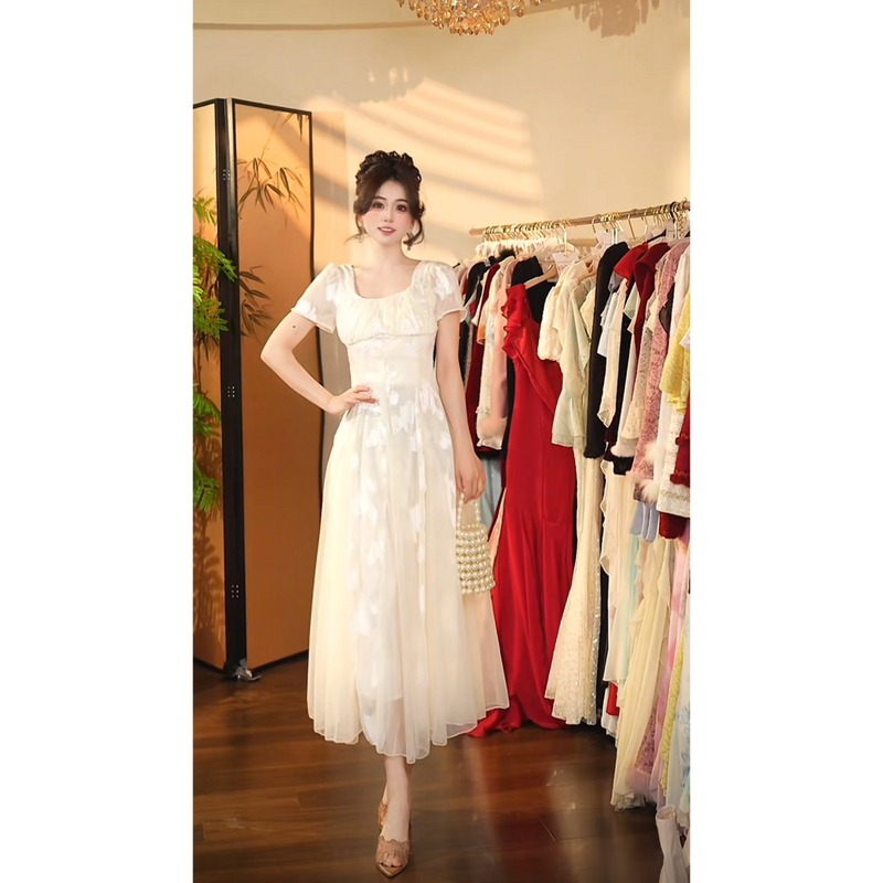 瑞瑞定制-1081梦中芭蕾连衣裙N625