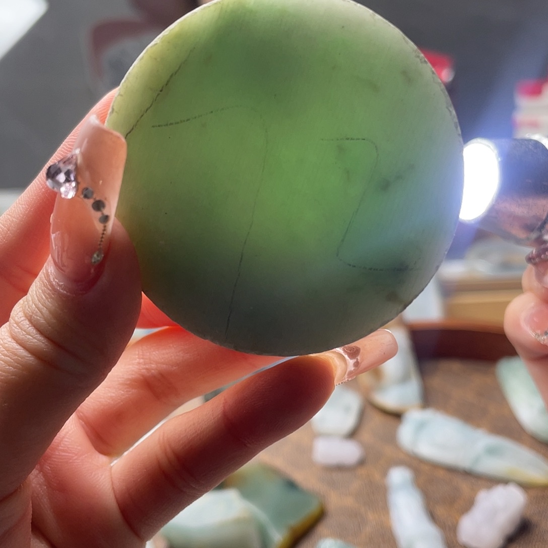 翡翠裸石料子不包工