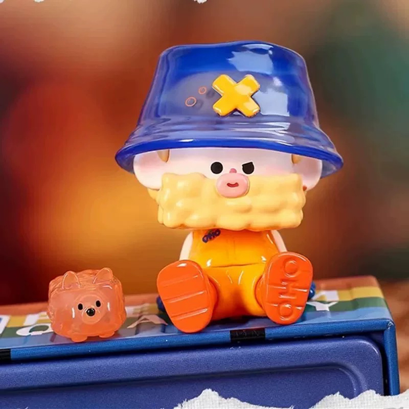 正版新款OHO Colorful彩色系列盲盒摆件玩具公仔桌面手办周边礼物