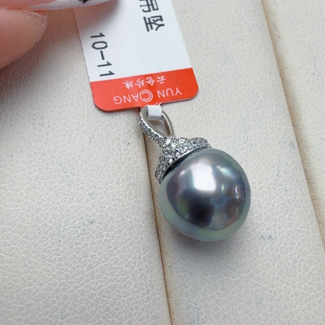 海水珍珠颈饰银S925镶嵌@@tt030