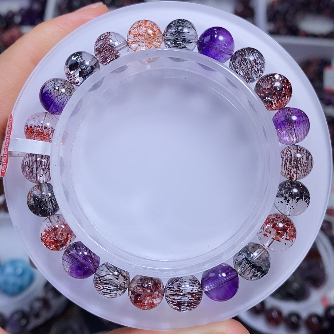 手链未镶嵌水晶黑加仑