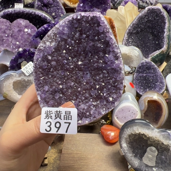 未镶嵌大型摆件（非配饰）紫晶397