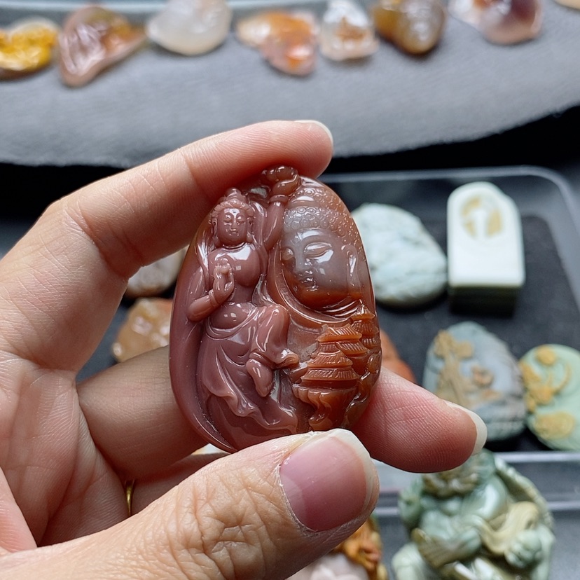 【闪购商品】未镶嵌吊坠定制石英质玉