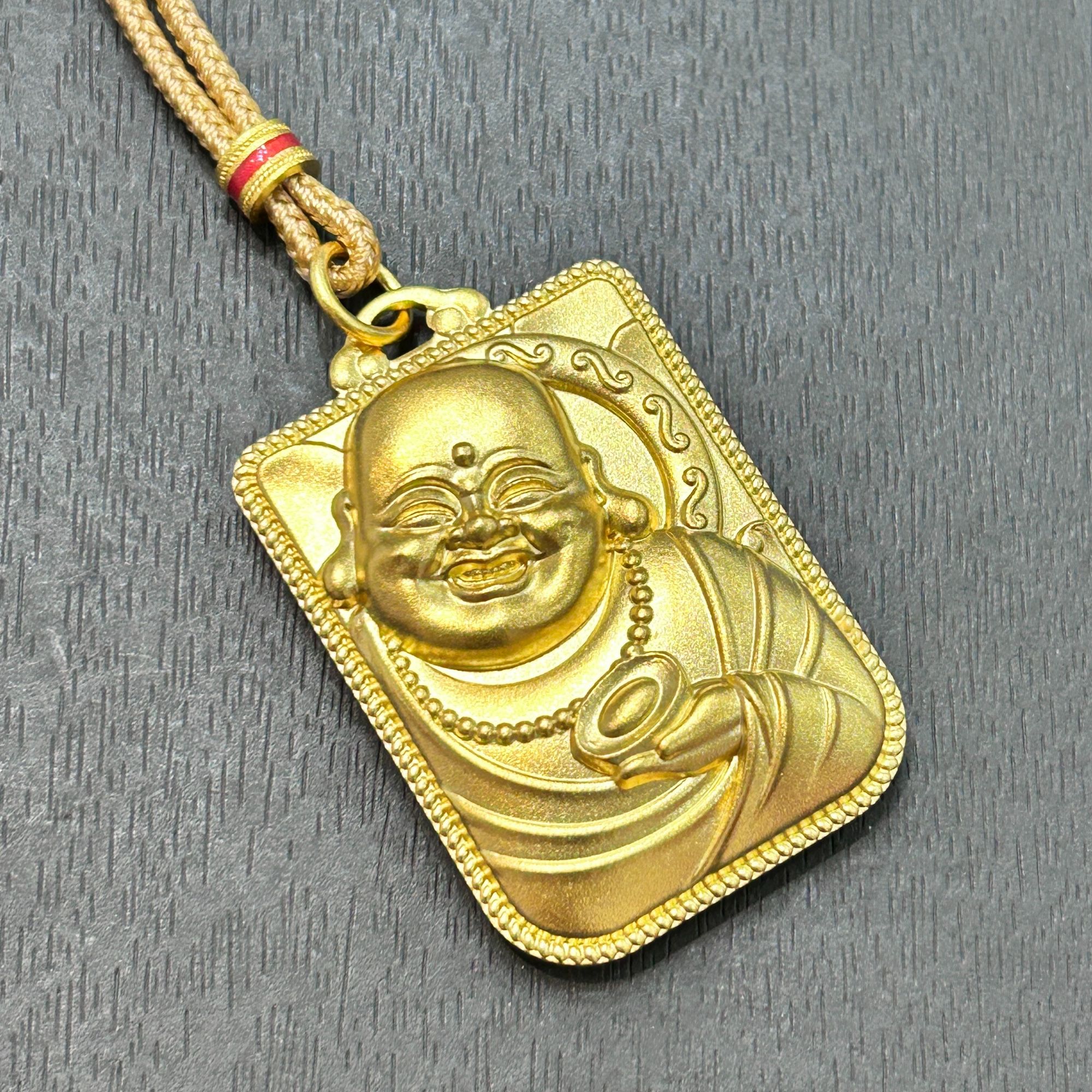 吊坠足银 【店长专享】足银古法弥勒佛吊坠YDZ999