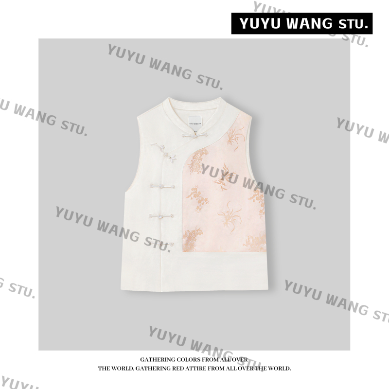 YUYU WANG【瑶落】无袖马甲RB2SQRU2238