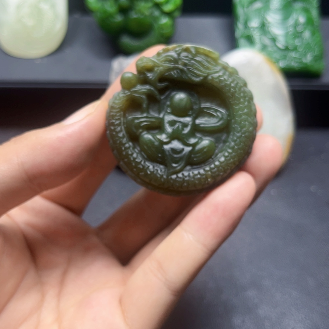 颈饰未镶嵌和田玉和田玉