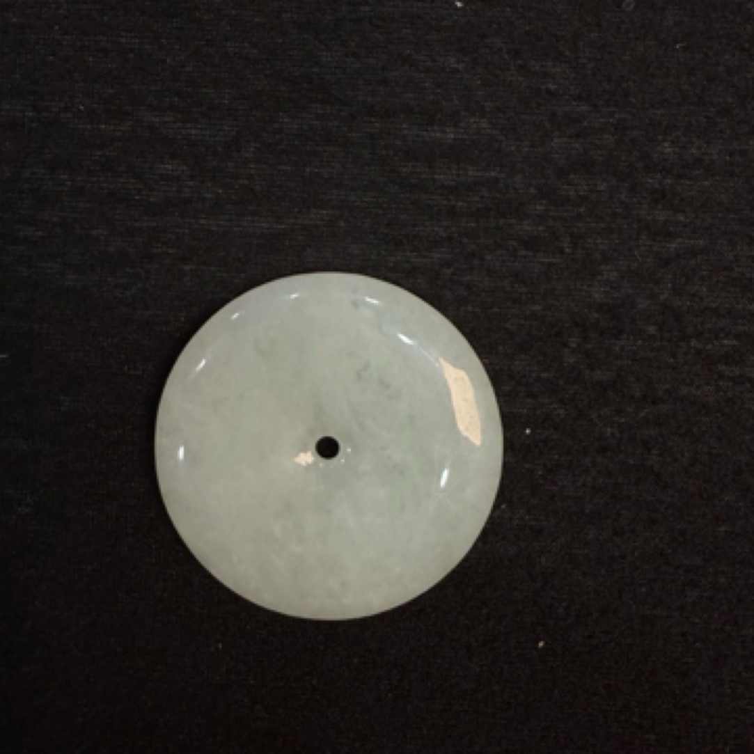 平安扣完美水润 尺寸52-6白色F0015冰透精美时尚时尚平安无事