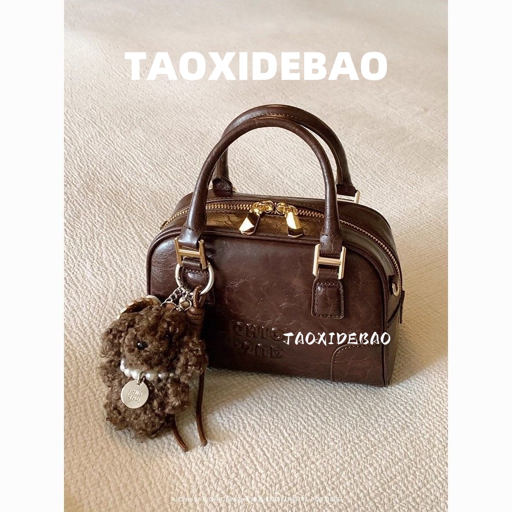 TAOXIDEBAO  8885展馆 棕色  单肩斜挎包