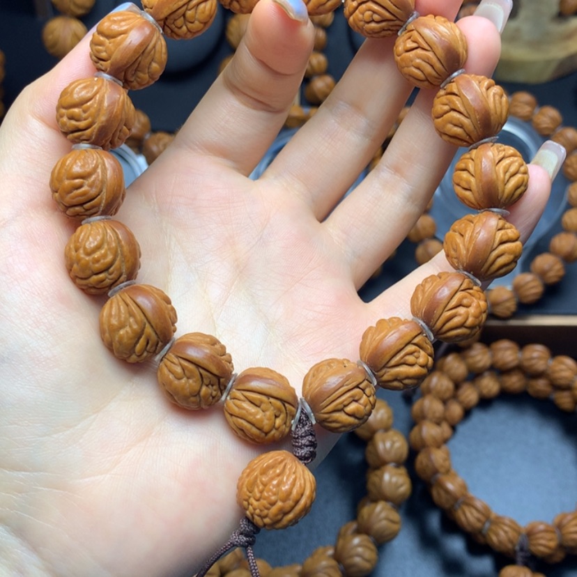 【闪购商品】桃核手串荔枝16手串