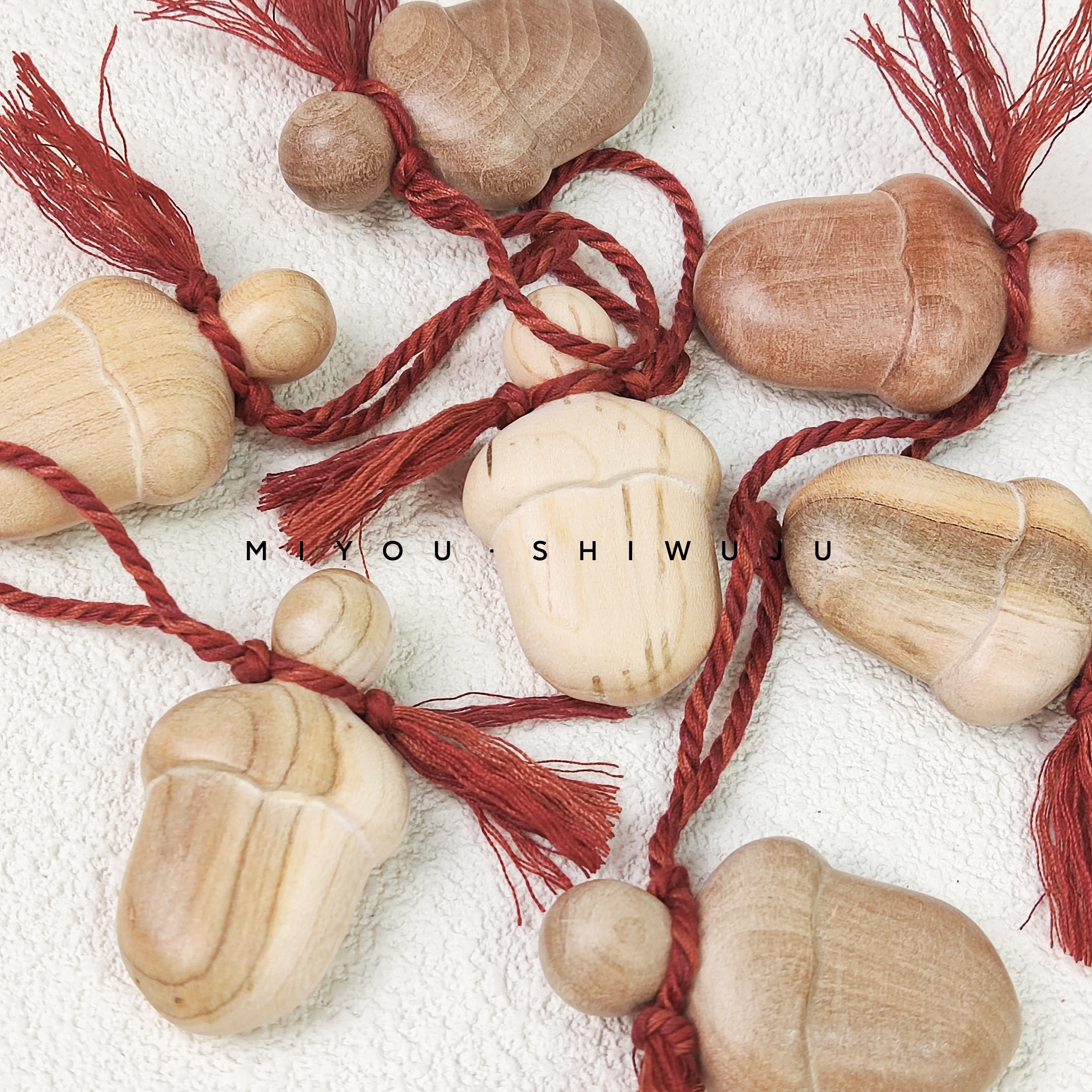 非金属木质吊坠 【大宝剑】大宝剑吊坠可爱红色