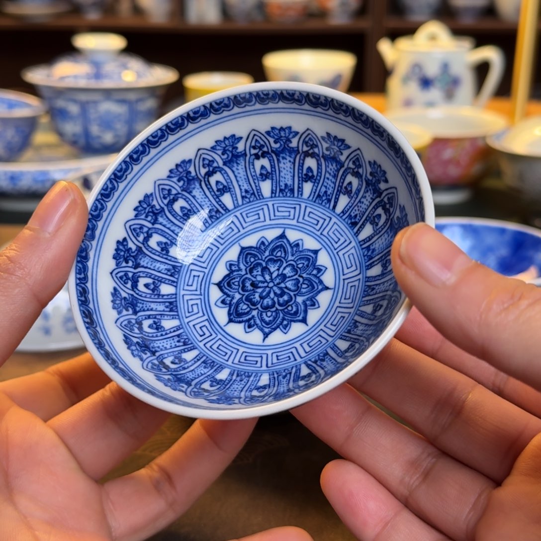 淘**哦纯手工手绘陶瓷茶具
