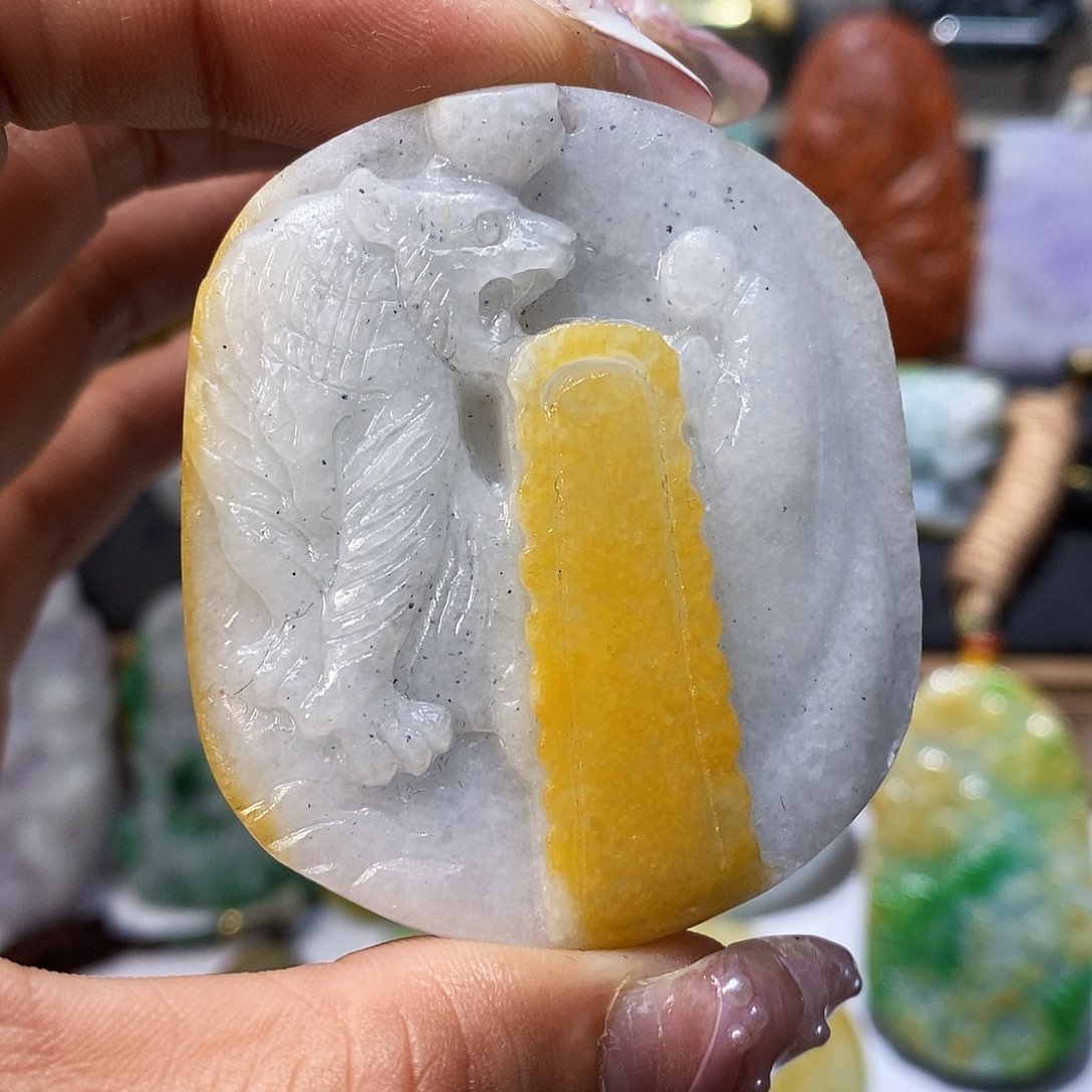 定制翡翠未镶嵌翡翠一物一证