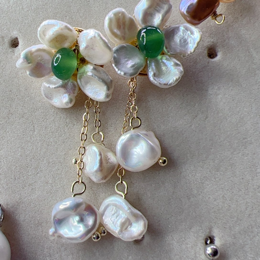 手绳淡水珍珠合金