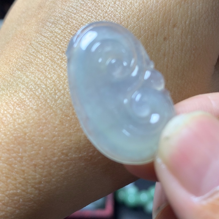 定制翡翠未镶嵌翡翠如意