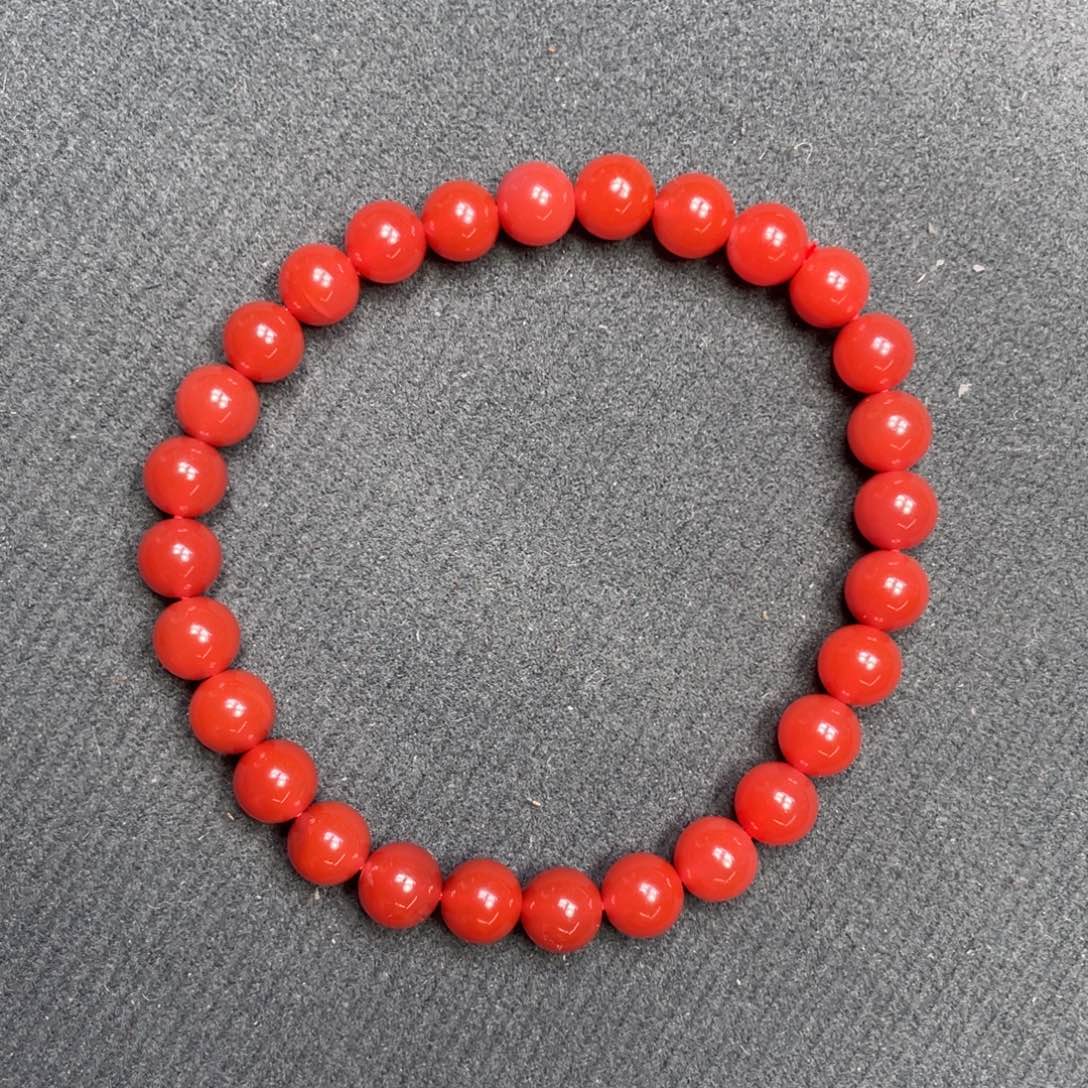 南红玛瑙未镶嵌手串