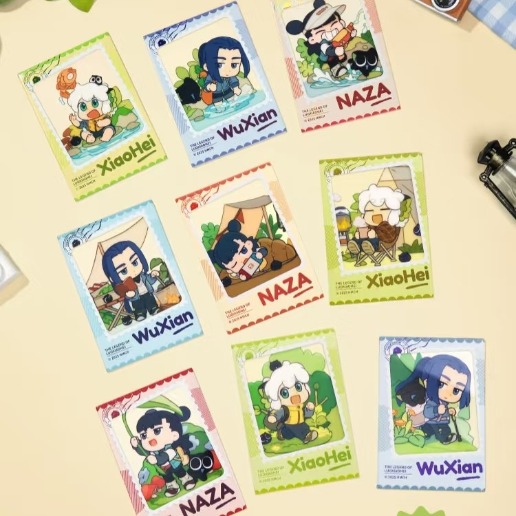 【拆盒】罗小黑-森林探险系列透卡拍立得动漫周边盲盒