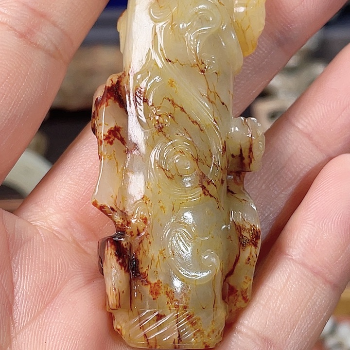 和田玉颈饰未镶嵌李**茶