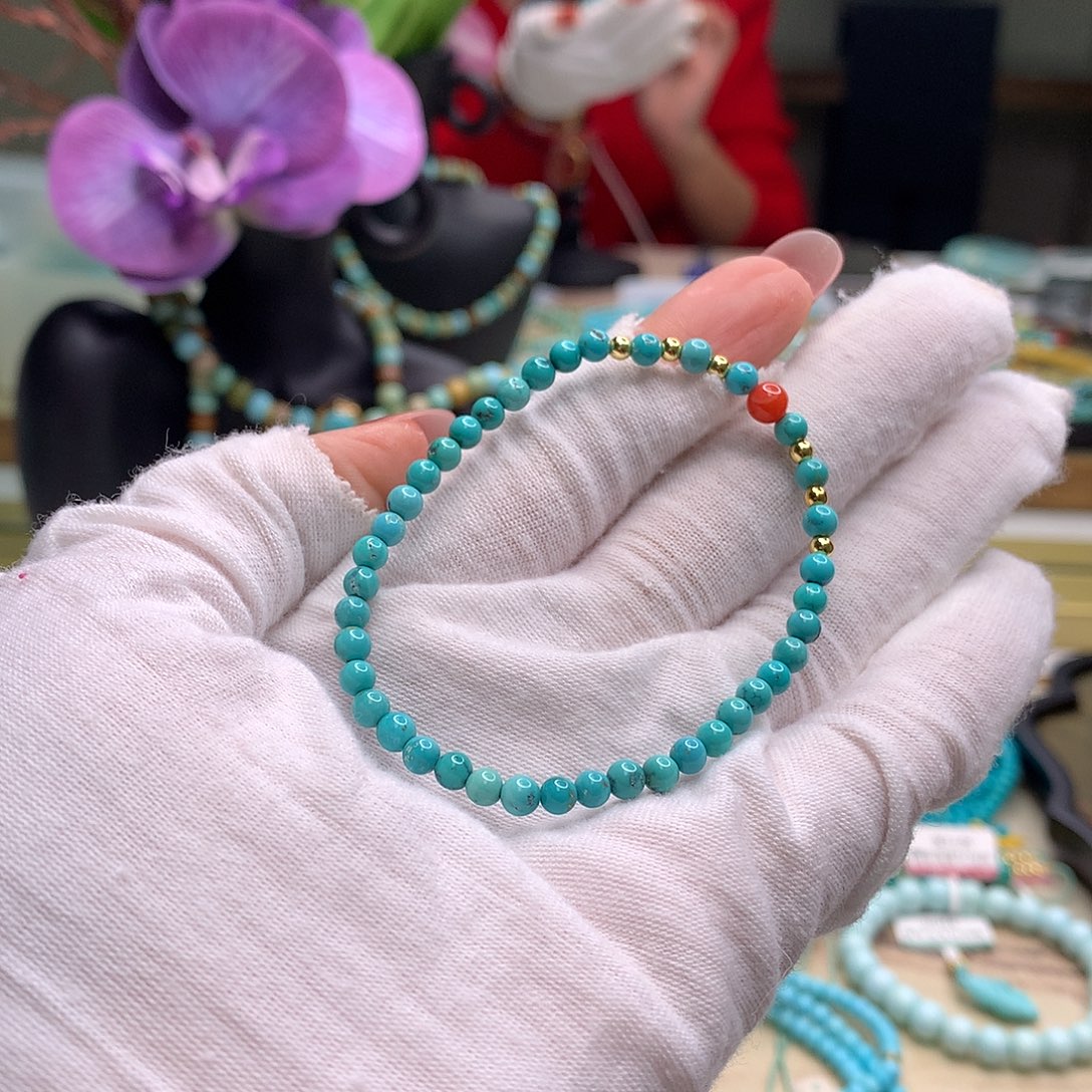 绿松石未镶嵌配饰