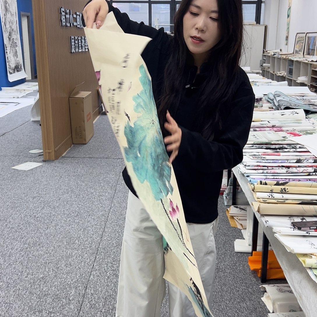 国画国画作品纯手工