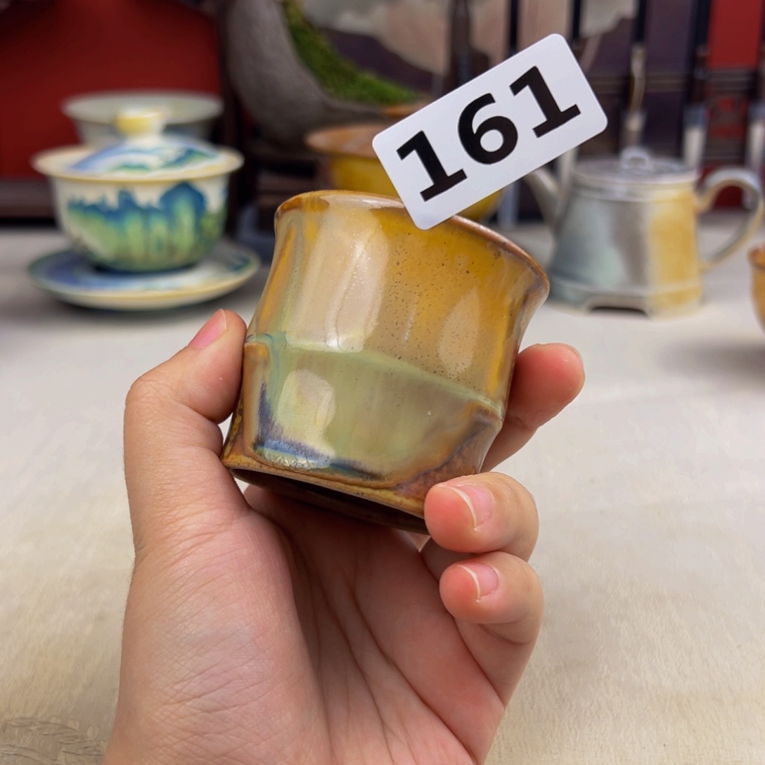 杯子纯手工柴烧主人杯