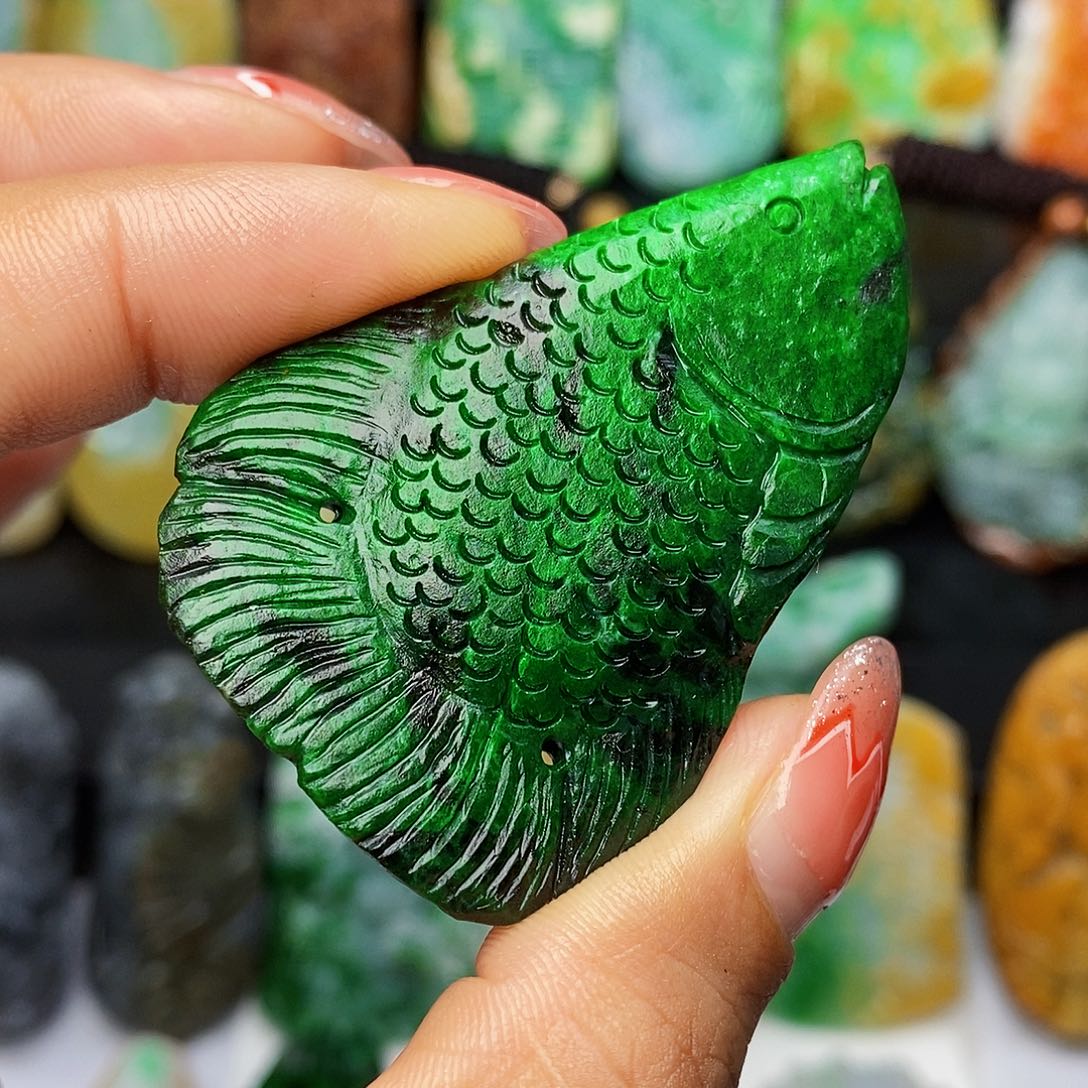 定制翡翠未镶嵌翡翠A货一物一证福利款