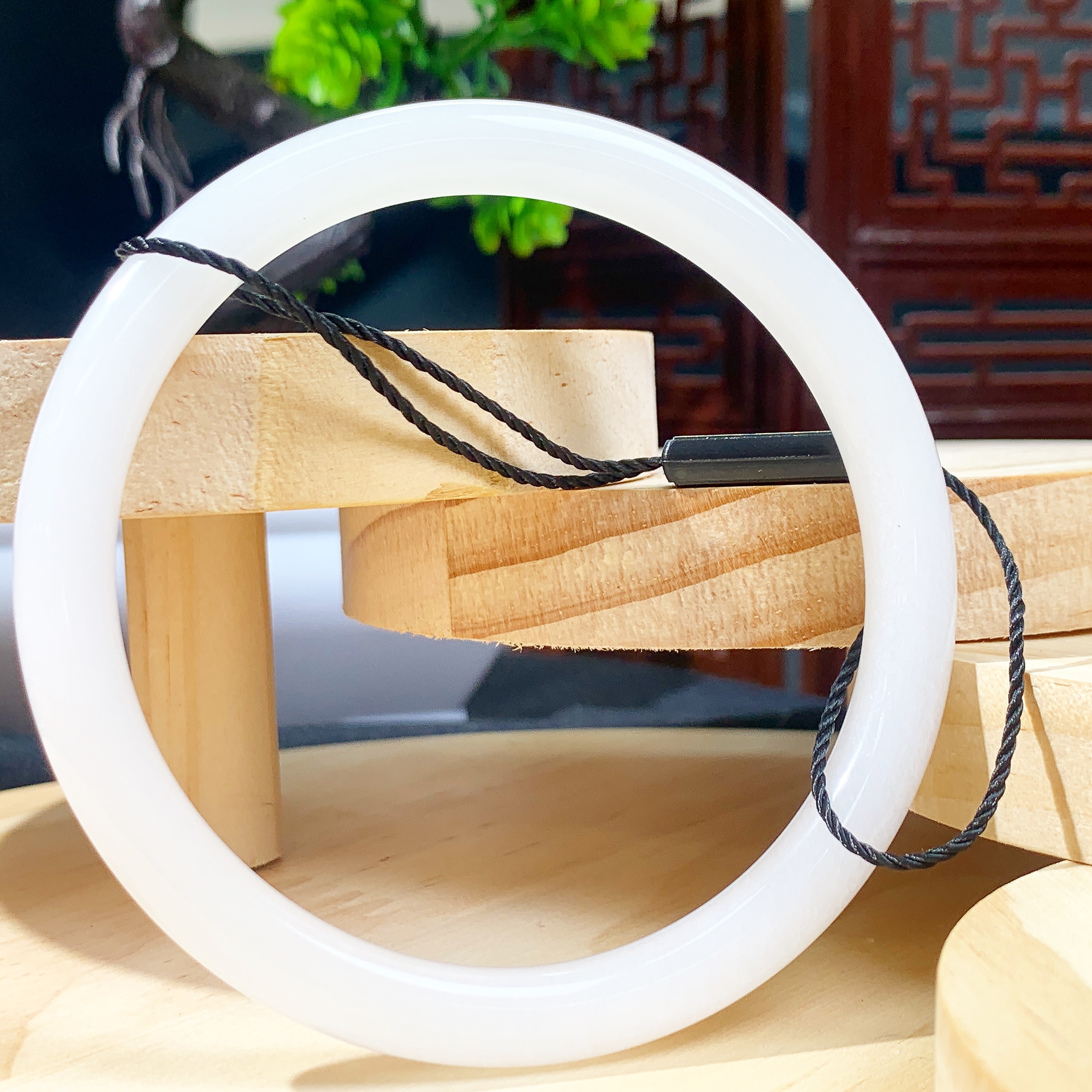 【珠宝一姐】金丝玉手镯 2502193017（一件/多样性发货）