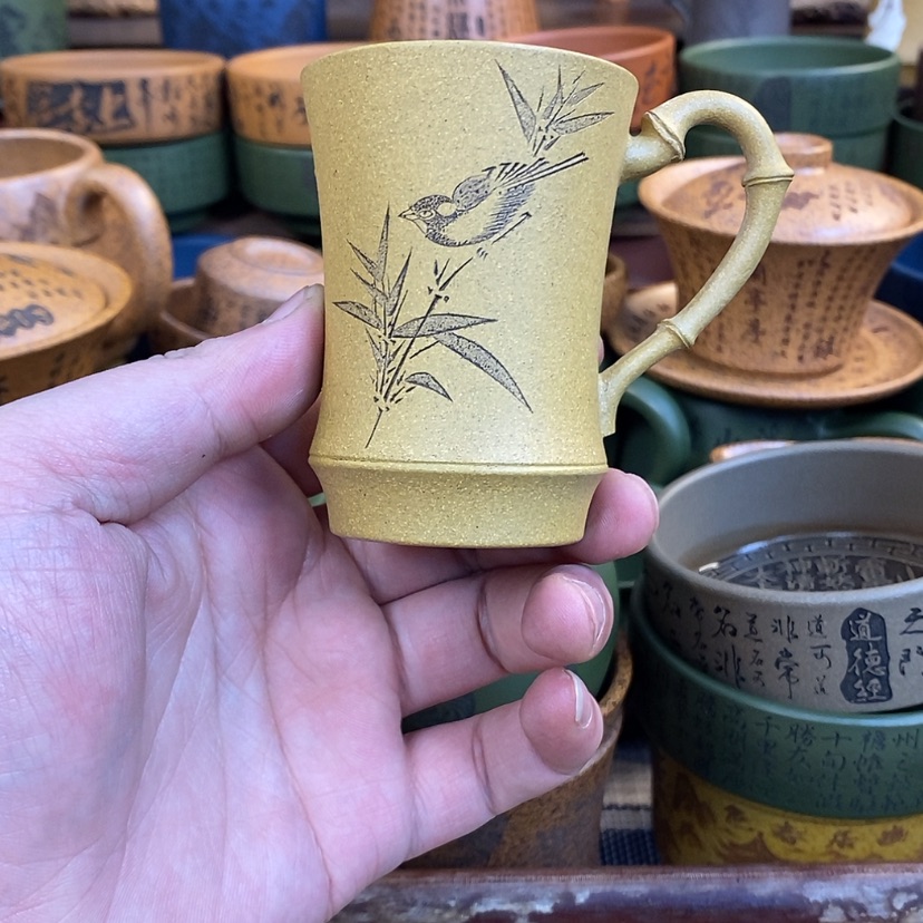 【闪购商品】紫砂杯子宜兴全手工紫砂杯