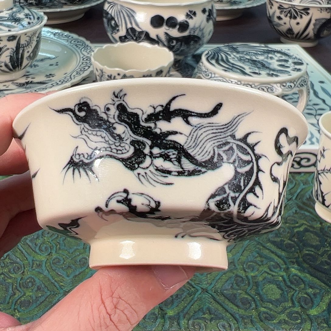 陶景德镇手工手绘陶瓷