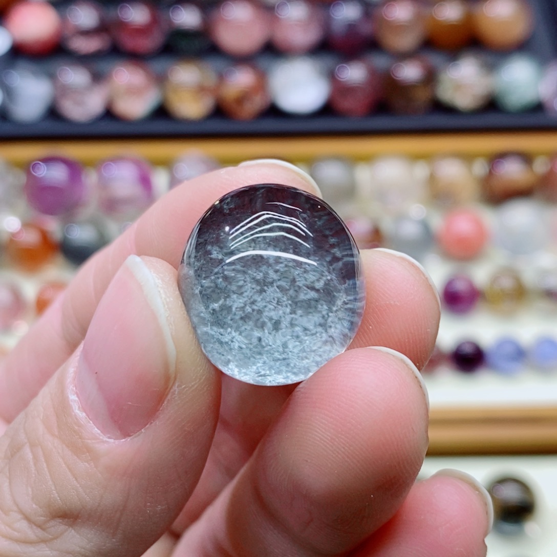 珠宝半成品水晶未镶嵌