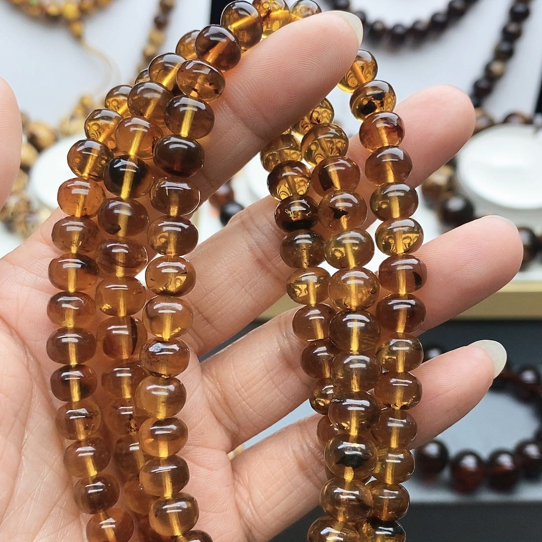 琥珀颈饰未镶嵌琥珀8