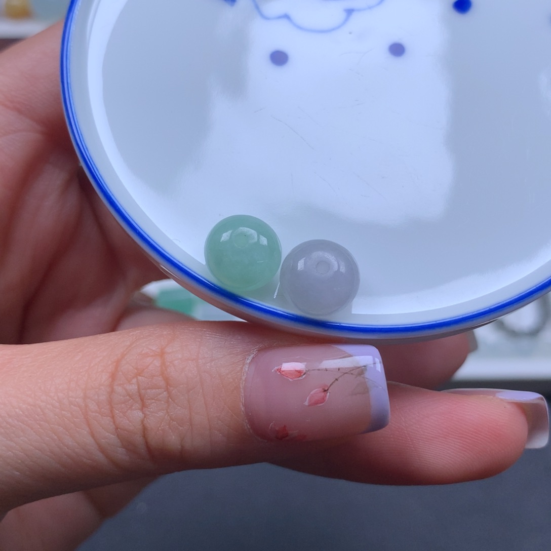 翡翠散珠天然翡翠D2108