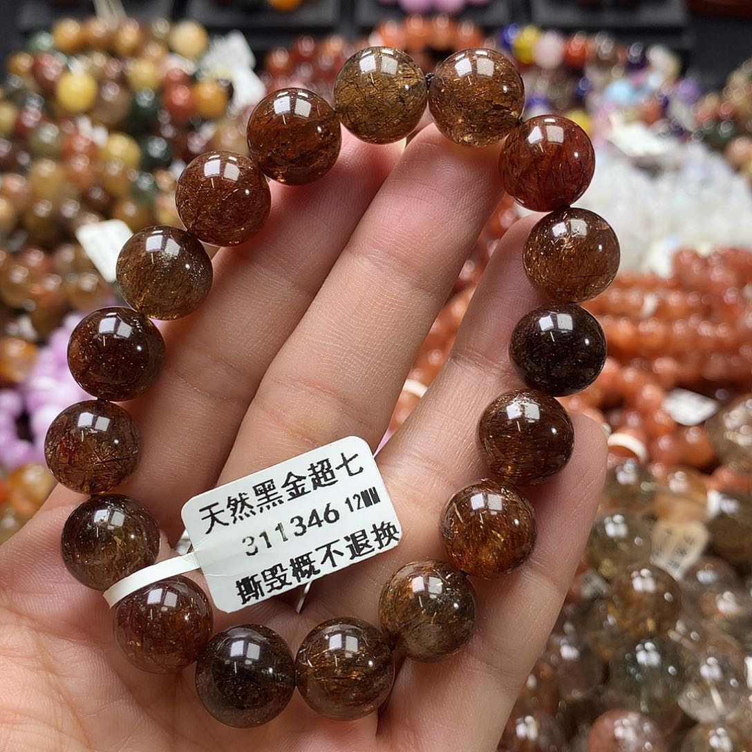 水晶手链未镶嵌，，