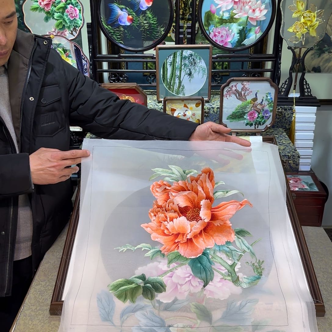 刺绣刺绣工艺精湛